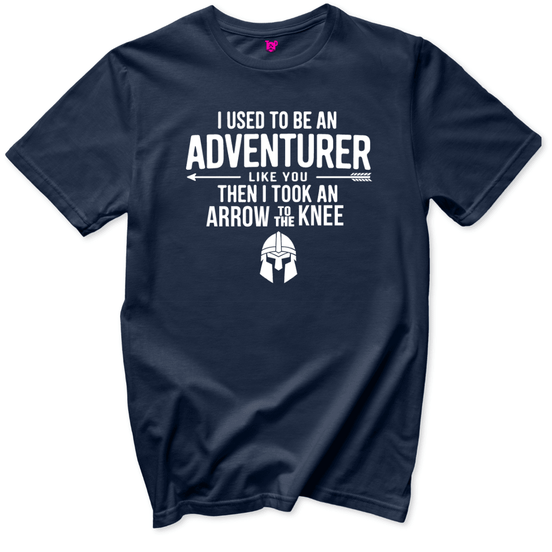 Arrow to the Knee T-Shirt - Throwback Paradise