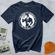 Printify T-Shirt Navy / S Be Kind To Animals - Shirt