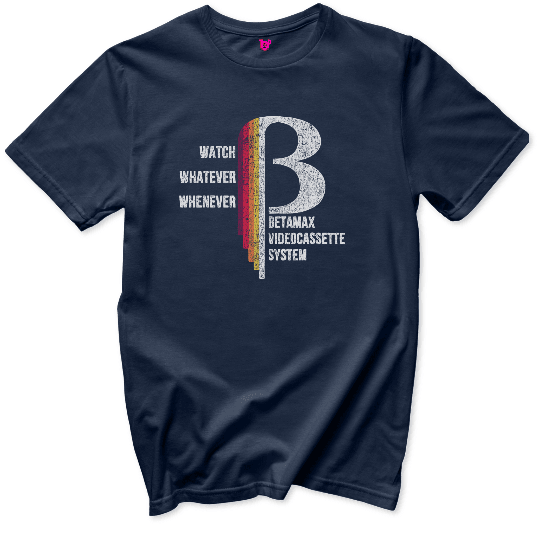 Betamax T-Shirt - Throwback Paradise