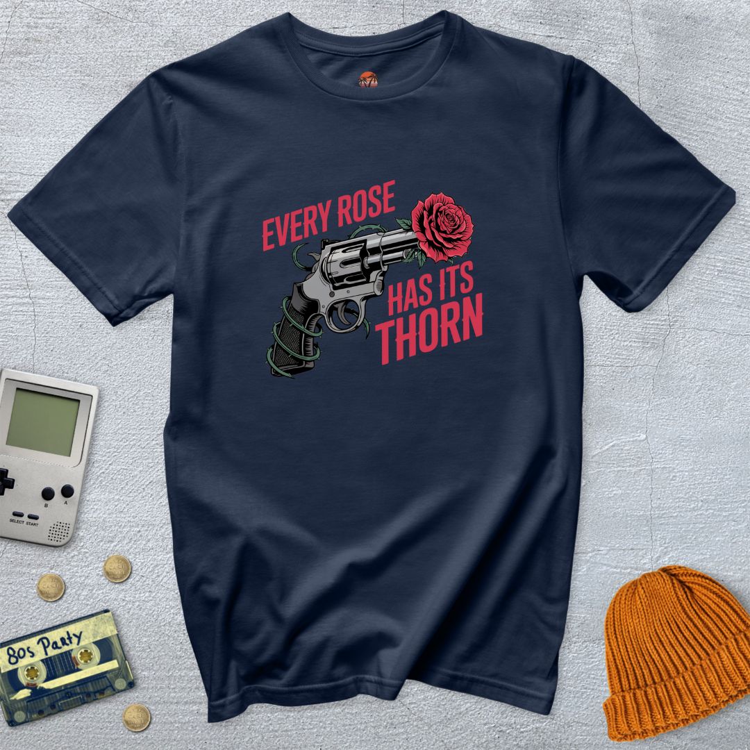 Printify T-Shirt Navy / S Every Rose - Shirt