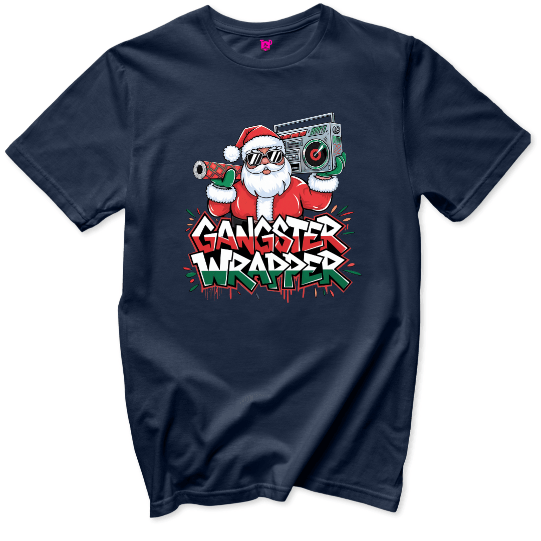 Gangster Wrapper T-Shirt - Throwback Paradise
