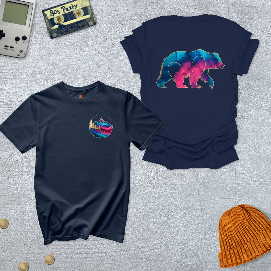 Gradient Grizzly - Shirt - Throwback Paradise