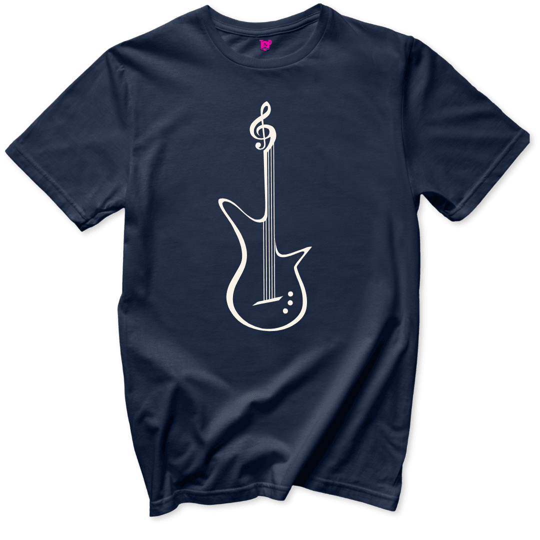 Guitar T-Shirt - Throwback Paradise