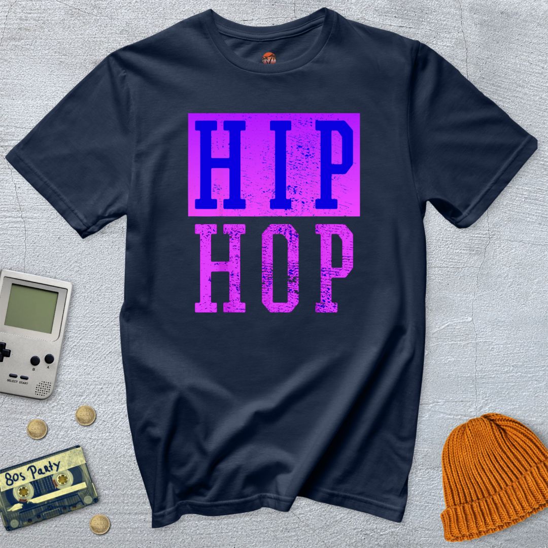 Printify T-Shirt Navy / S HIPHOP - Shirt