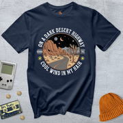 Printify T-Shirt Navy / S Joshua Tree Hwy  - Shirt
