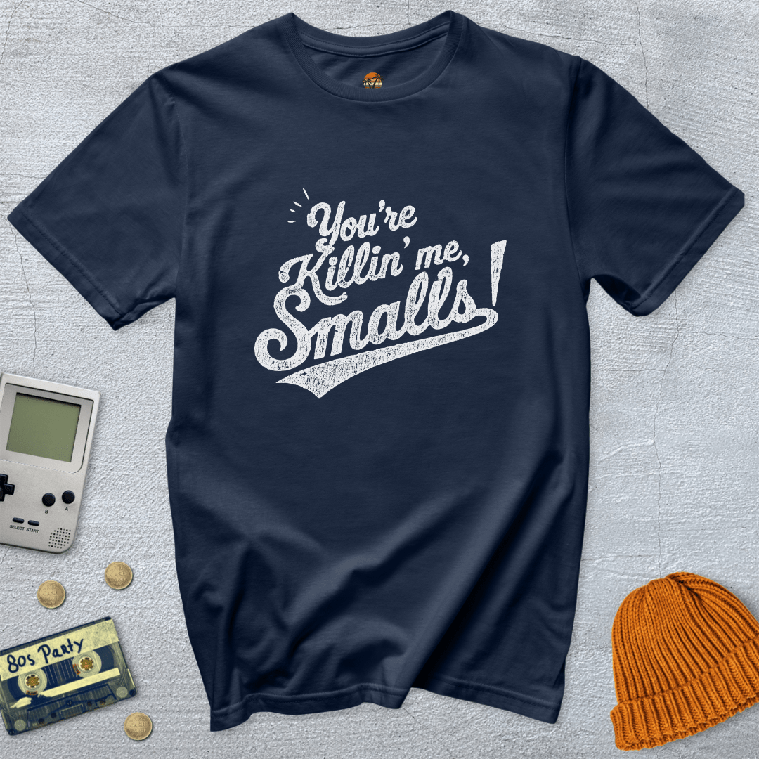 Printify T-Shirt Navy / S Killing me smalls - Shirt