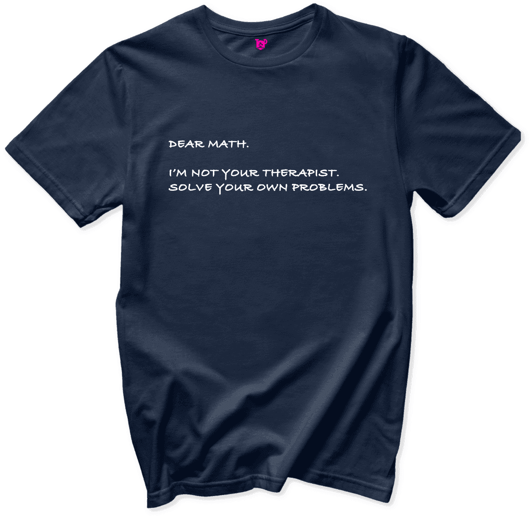 Math T-Shirt - Throwback Paradise
