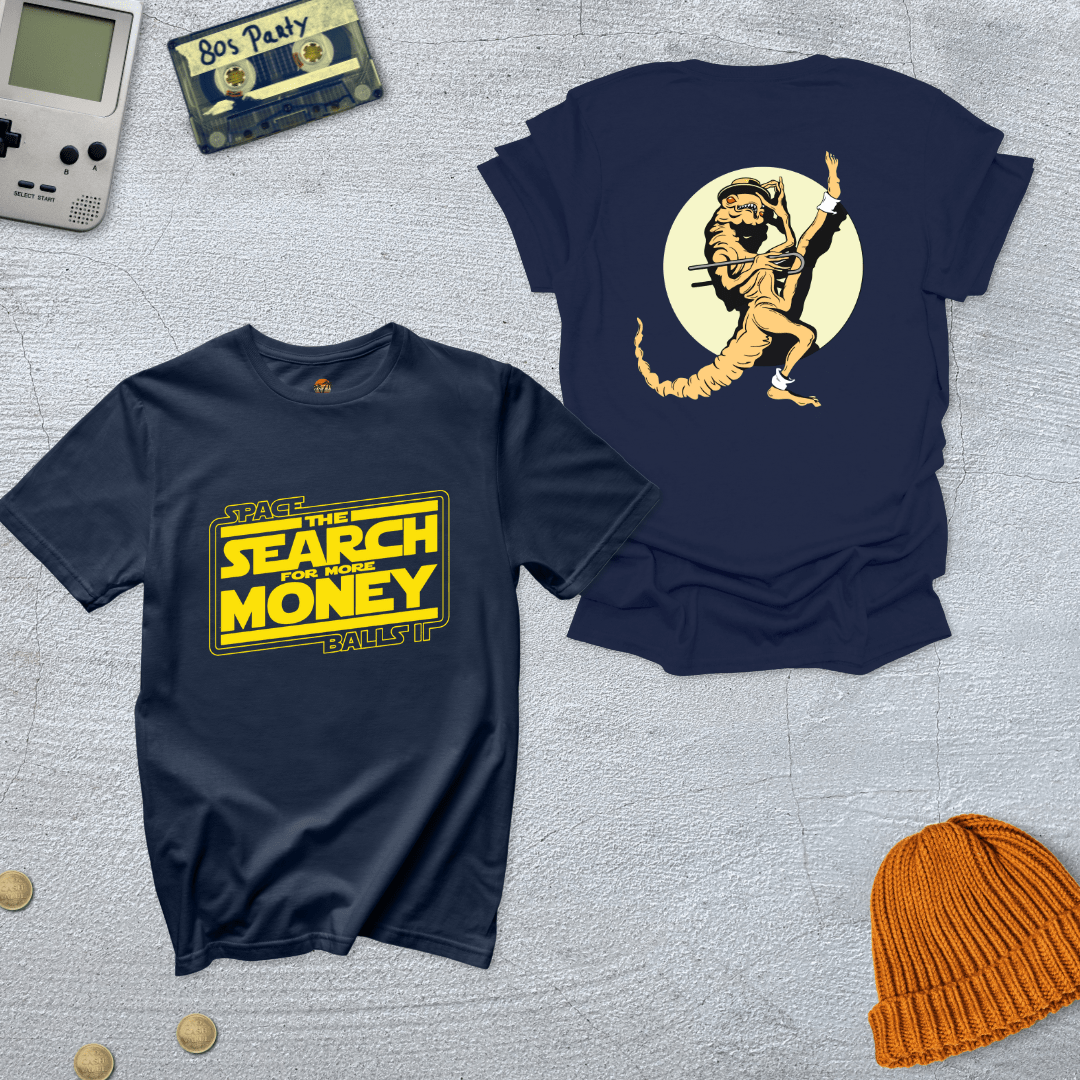 Printify T-Shirt Navy / S May the Schwartz Fund You - Shirt
