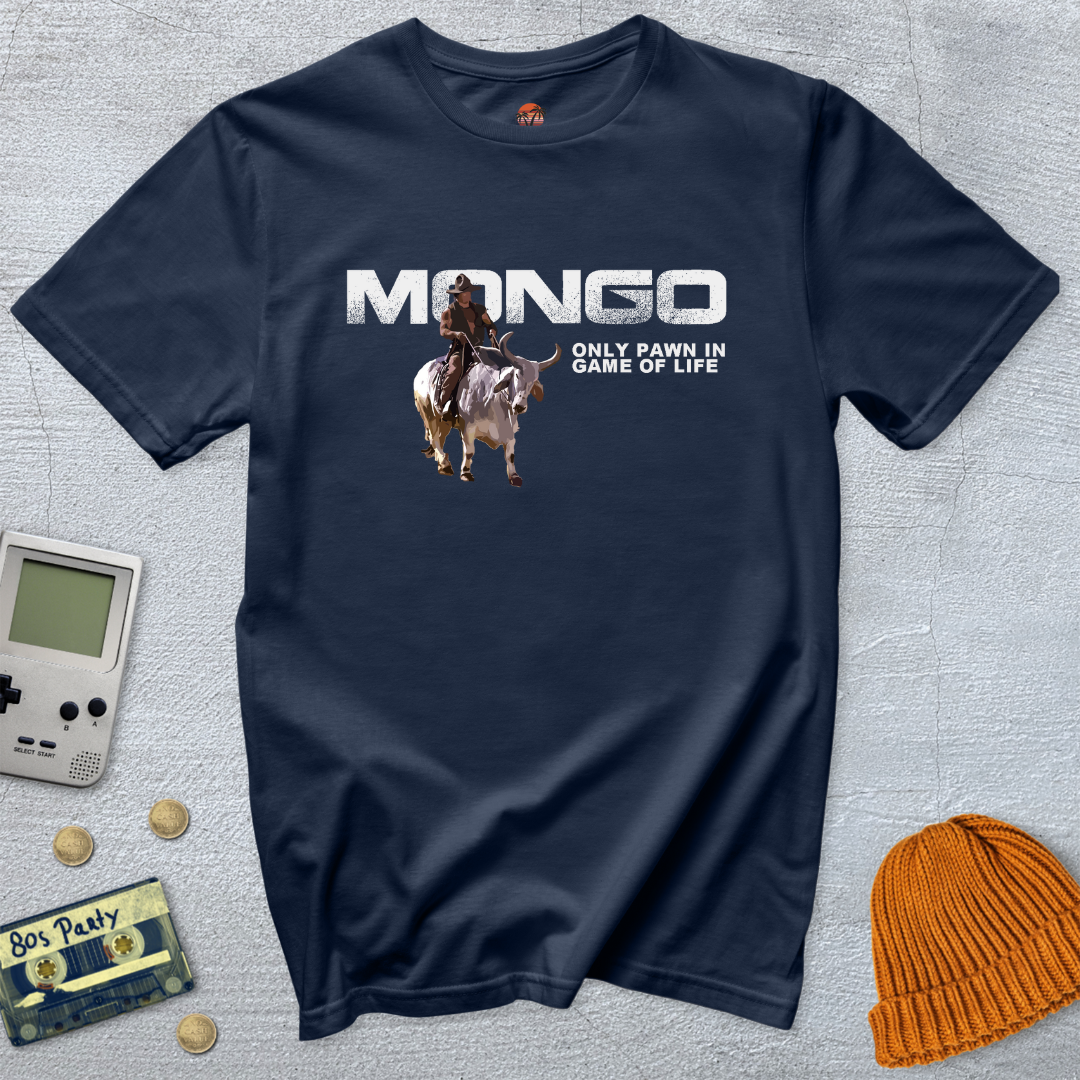 Printify T-Shirt Navy / S Mongo - Shirt