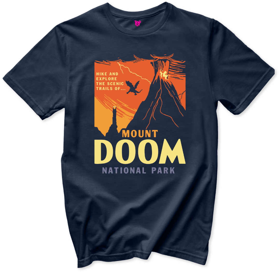 Mt Doom National Park T-Shirt - Throwback Paradise