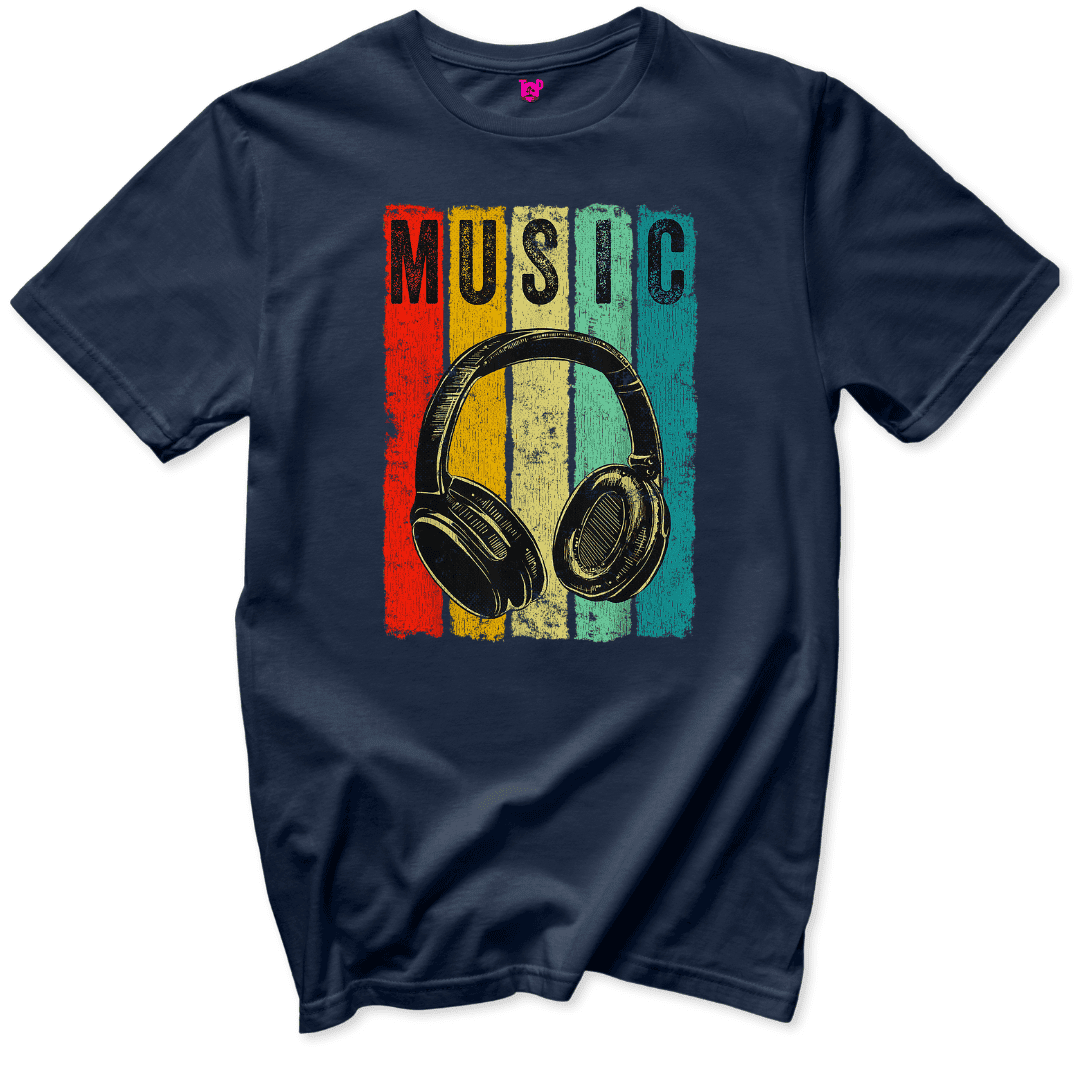 Music T-Shirt - Throwback Paradise