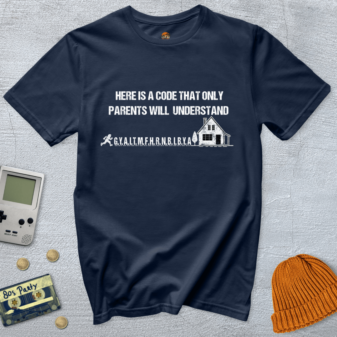 Printify T-Shirt Navy / S Parent Code - Shirt