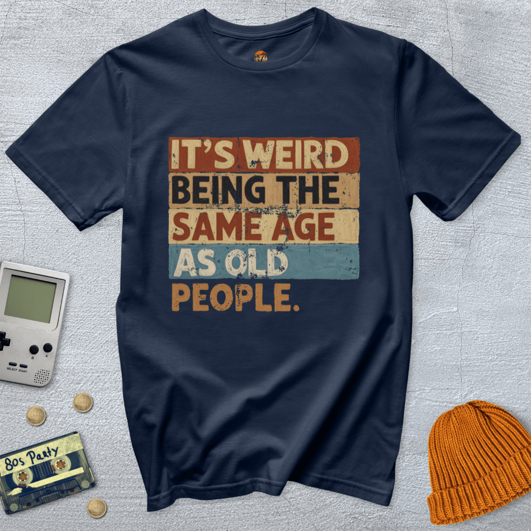 Printify T-Shirt Navy / S Same Age - Shirt
