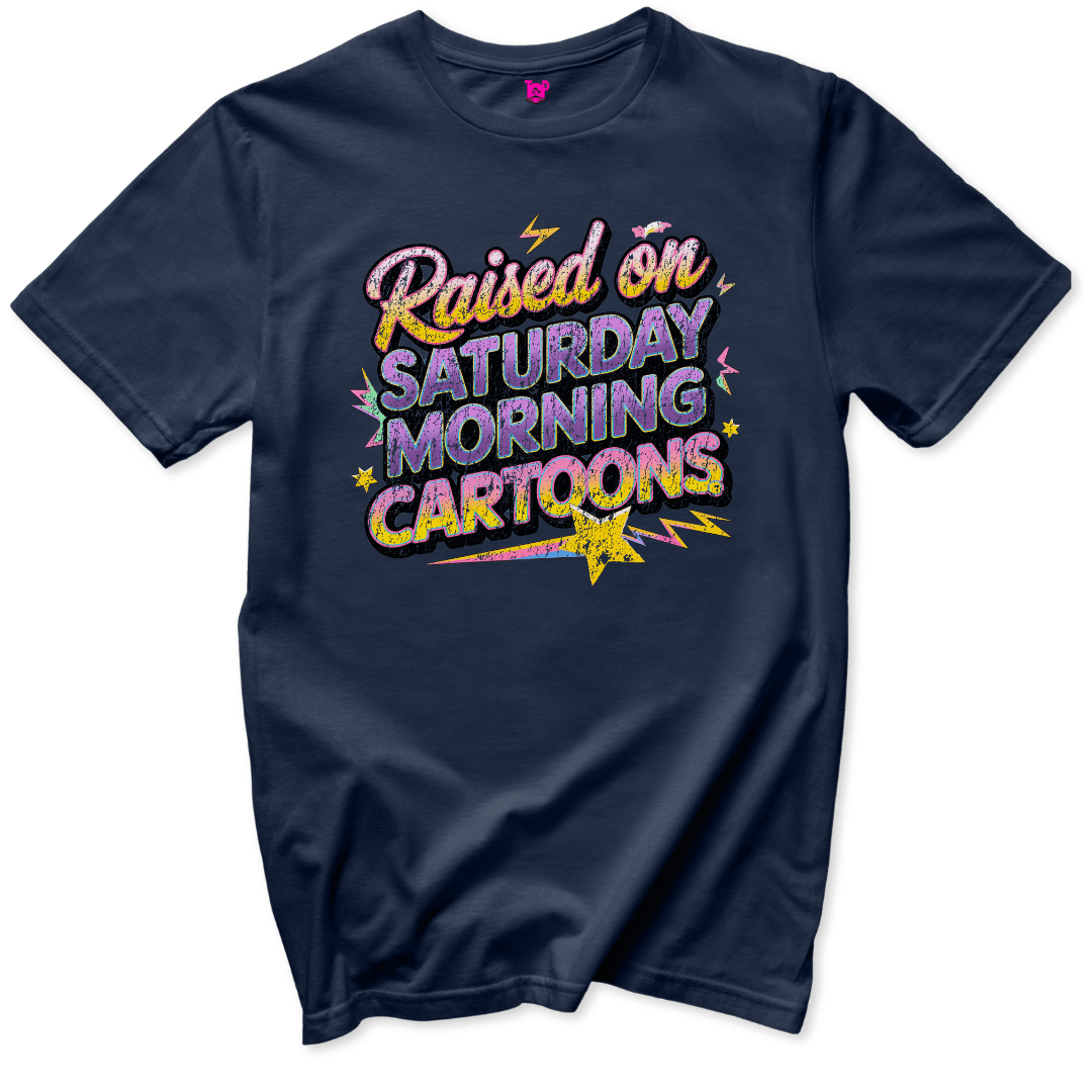 Saturday Morning Cartoons T-Shirt - Throwback Paradise