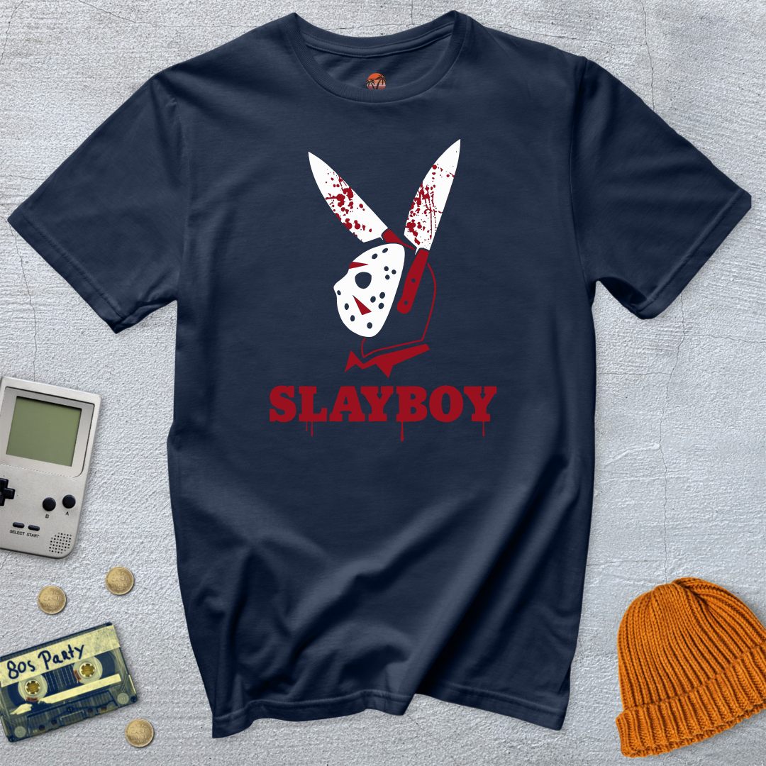Printify T-Shirt Navy / S Slayboy - Shirt