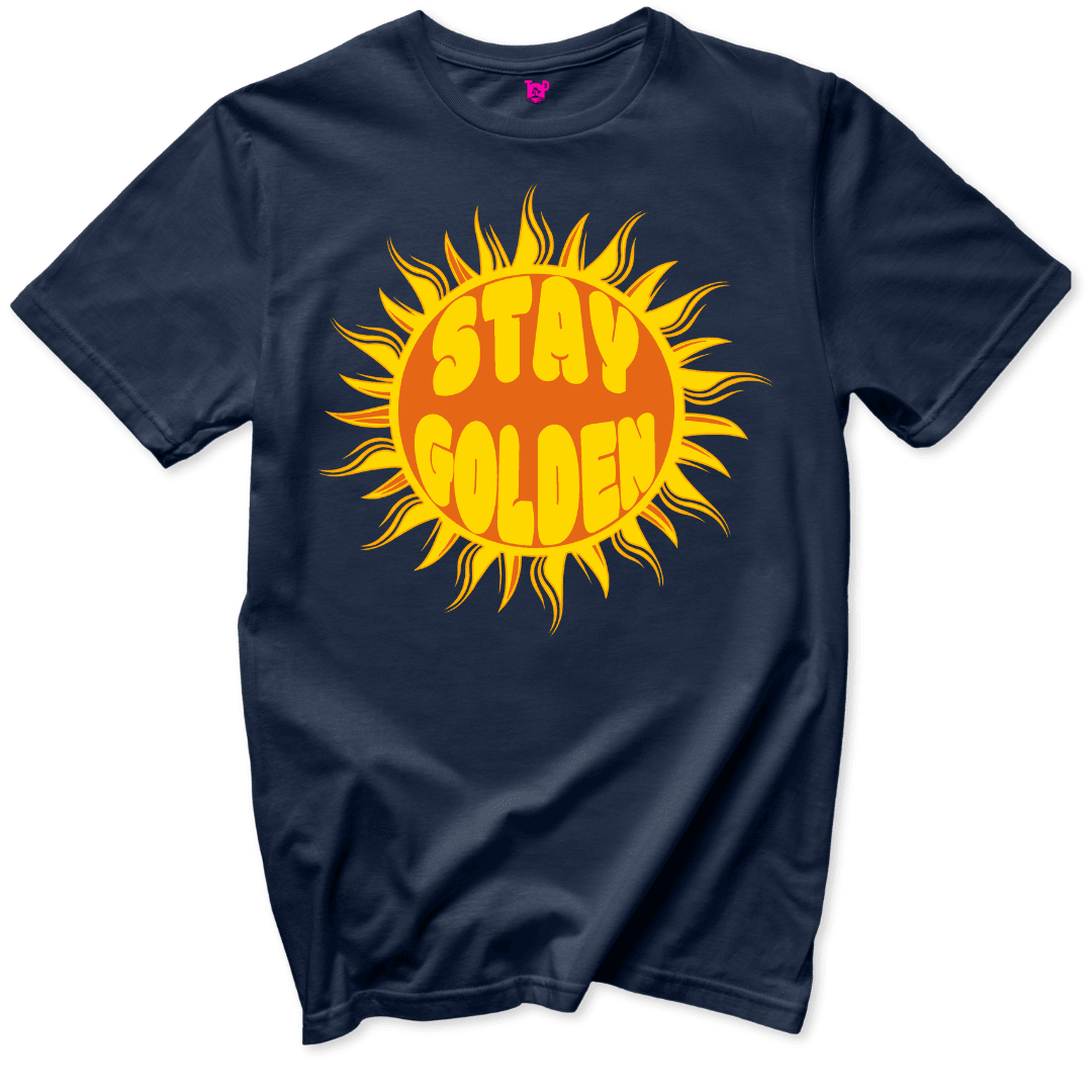 Stay Golden T-Shirt - Throwback Paradise