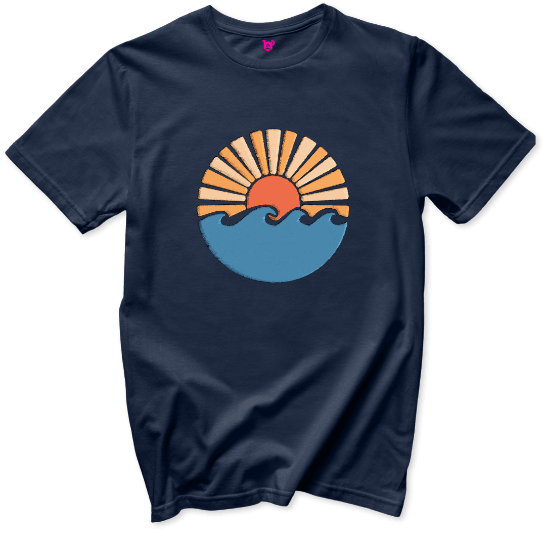 Sun and Sea T-Shirt - Throwback Paradise