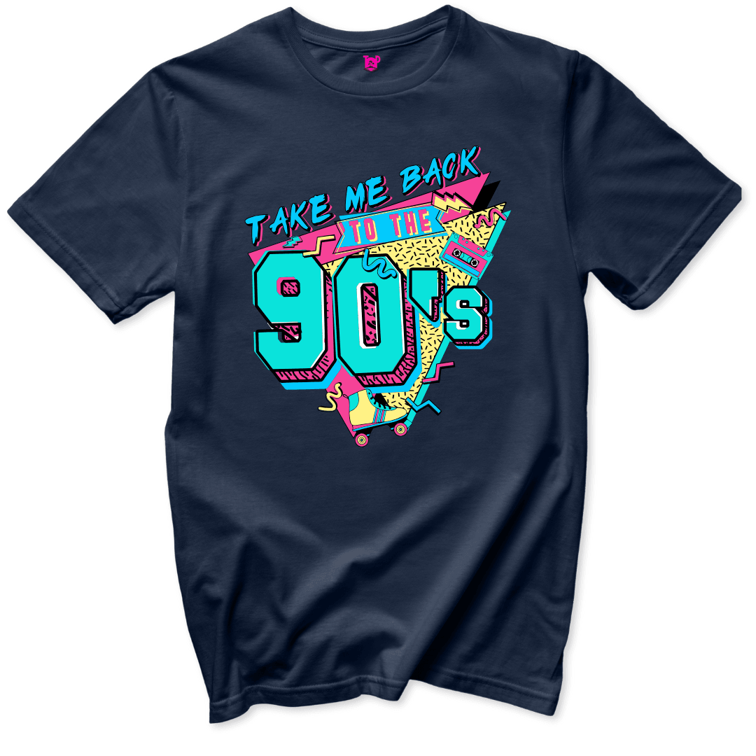 Take Me Back to the 90s T-Shirt - Throwback Paradise