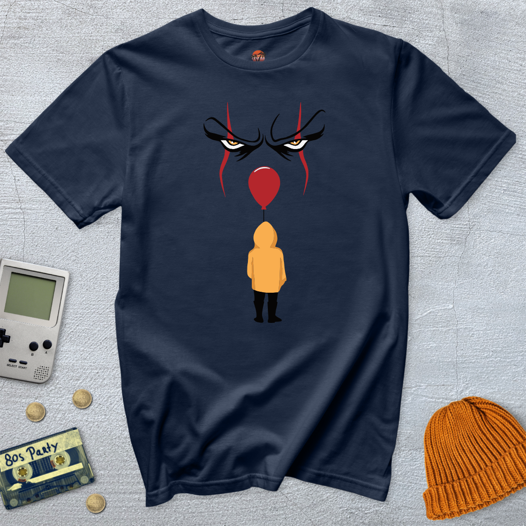 Printify T-Shirt Navy / S The Dancing Clown - Shirt