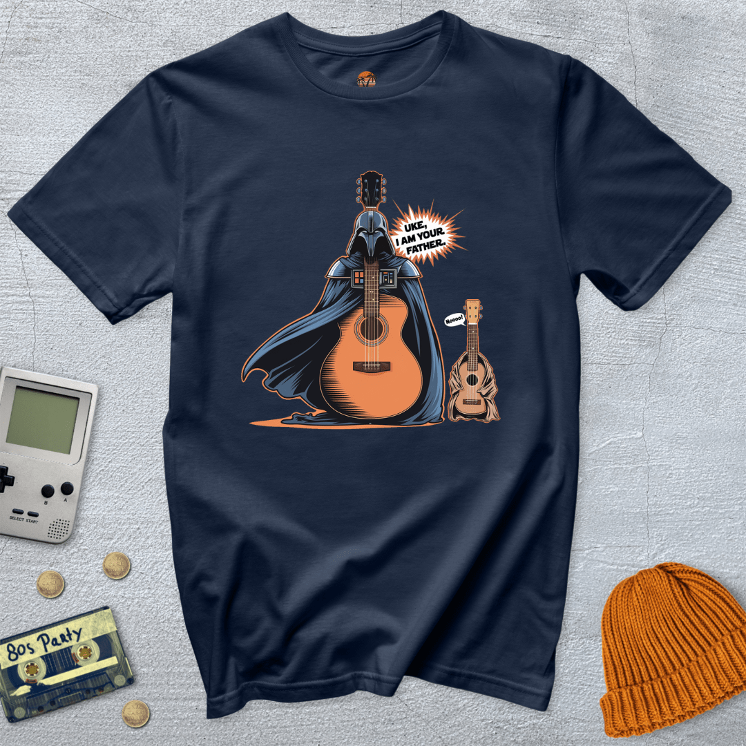 Printify T-Shirt Navy / S Uke I am your father - Shirt