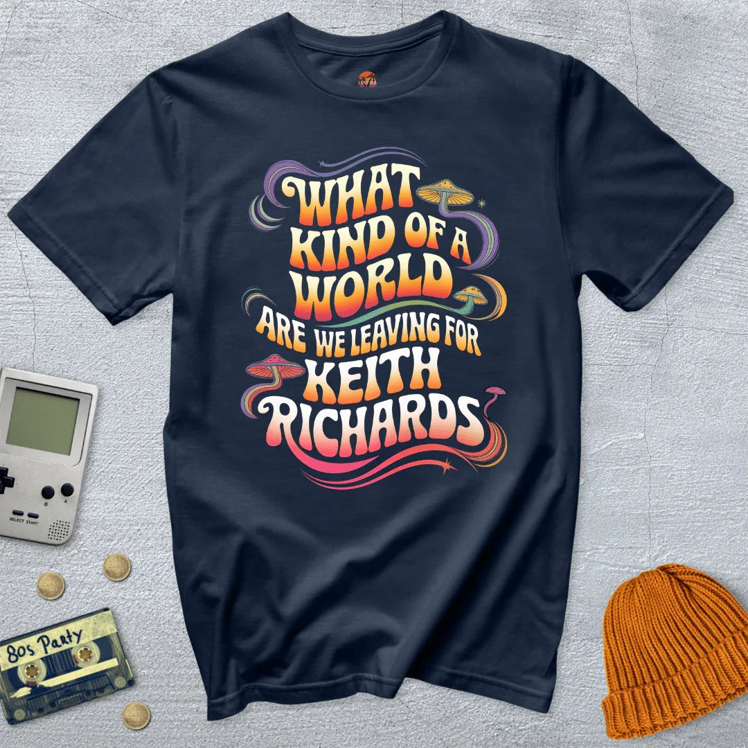 What kind of world - Shirt - Throwback Paradise