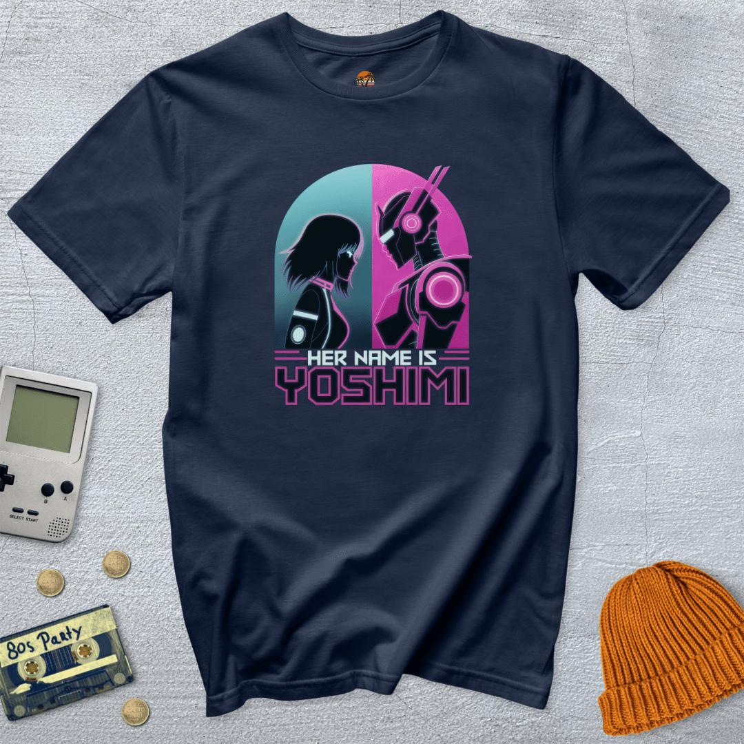 Printify T-Shirt Navy / S Yoshimi - Shirt