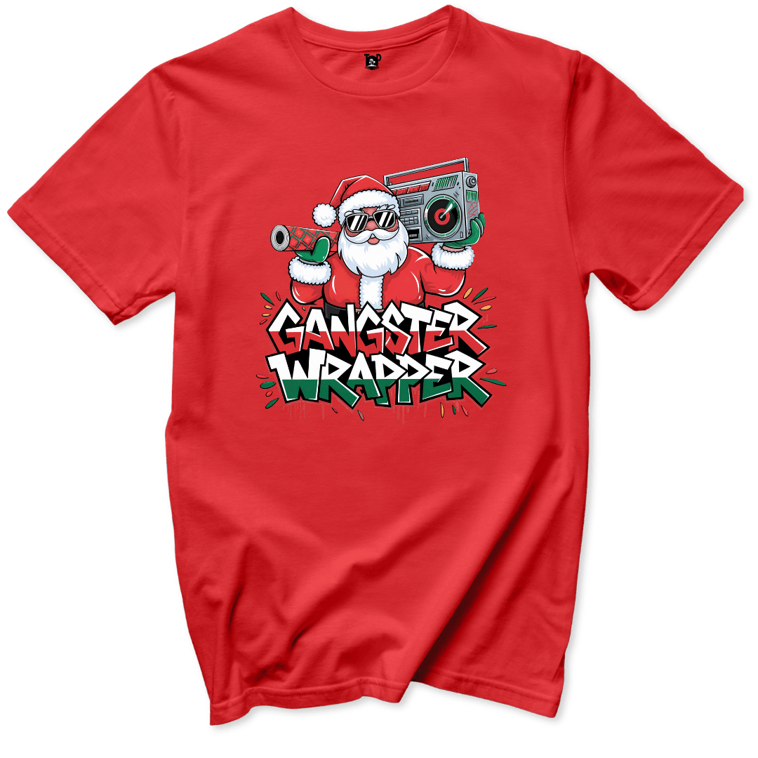 Gangster Wrapper T-Shirt - Throwback Paradise