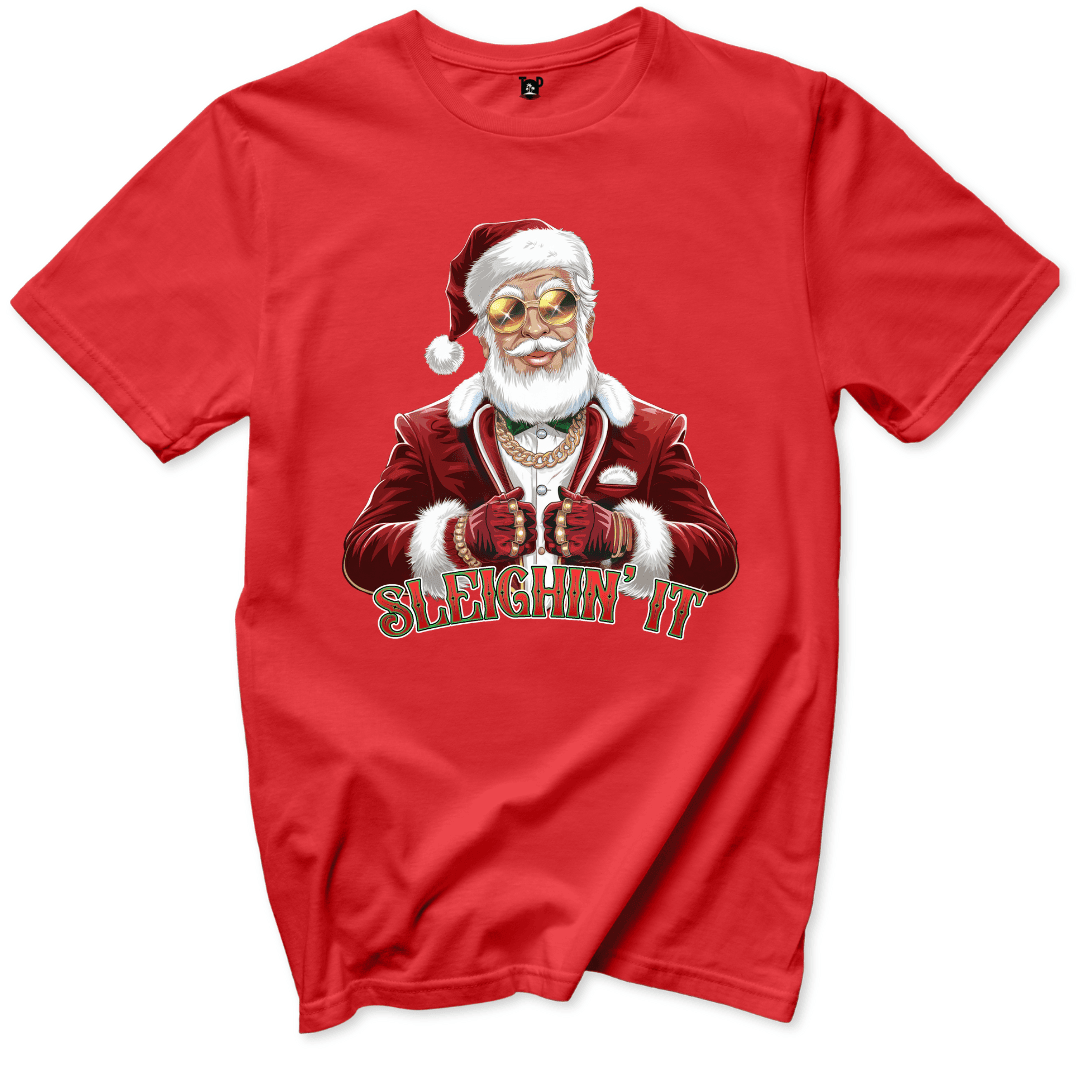 Sleighin it T-Shirt - Throwback Paradise
