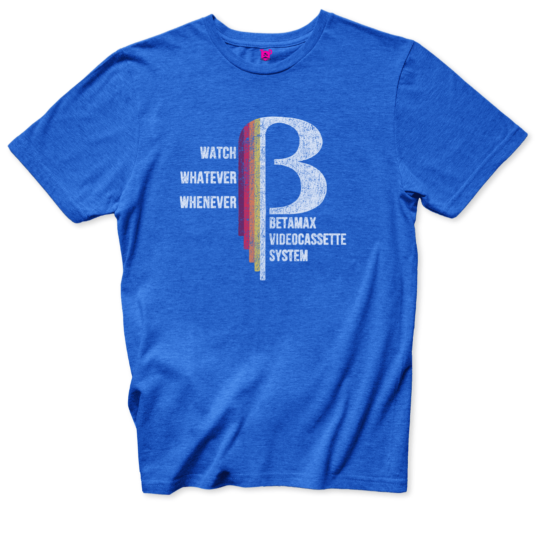 Betamax T-Shirt - Throwback Paradise