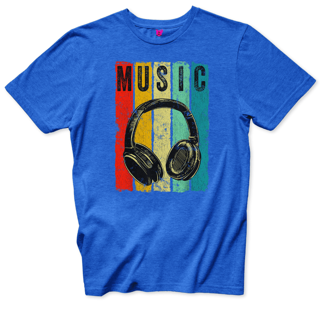Music T-Shirt - Throwback Paradise
