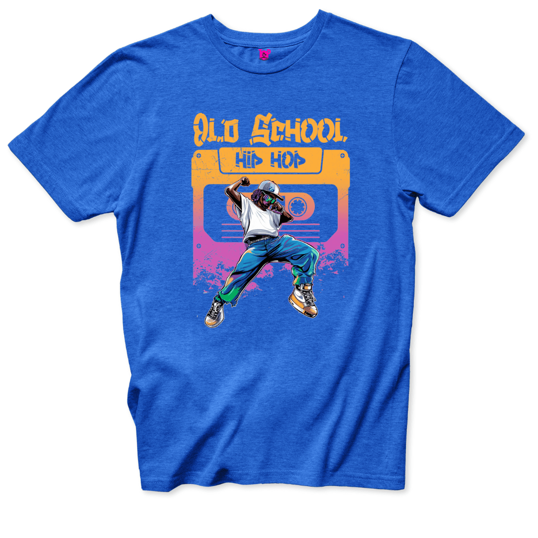 Old School Hip Hop Tape T-Shirt - Throwback Paradise