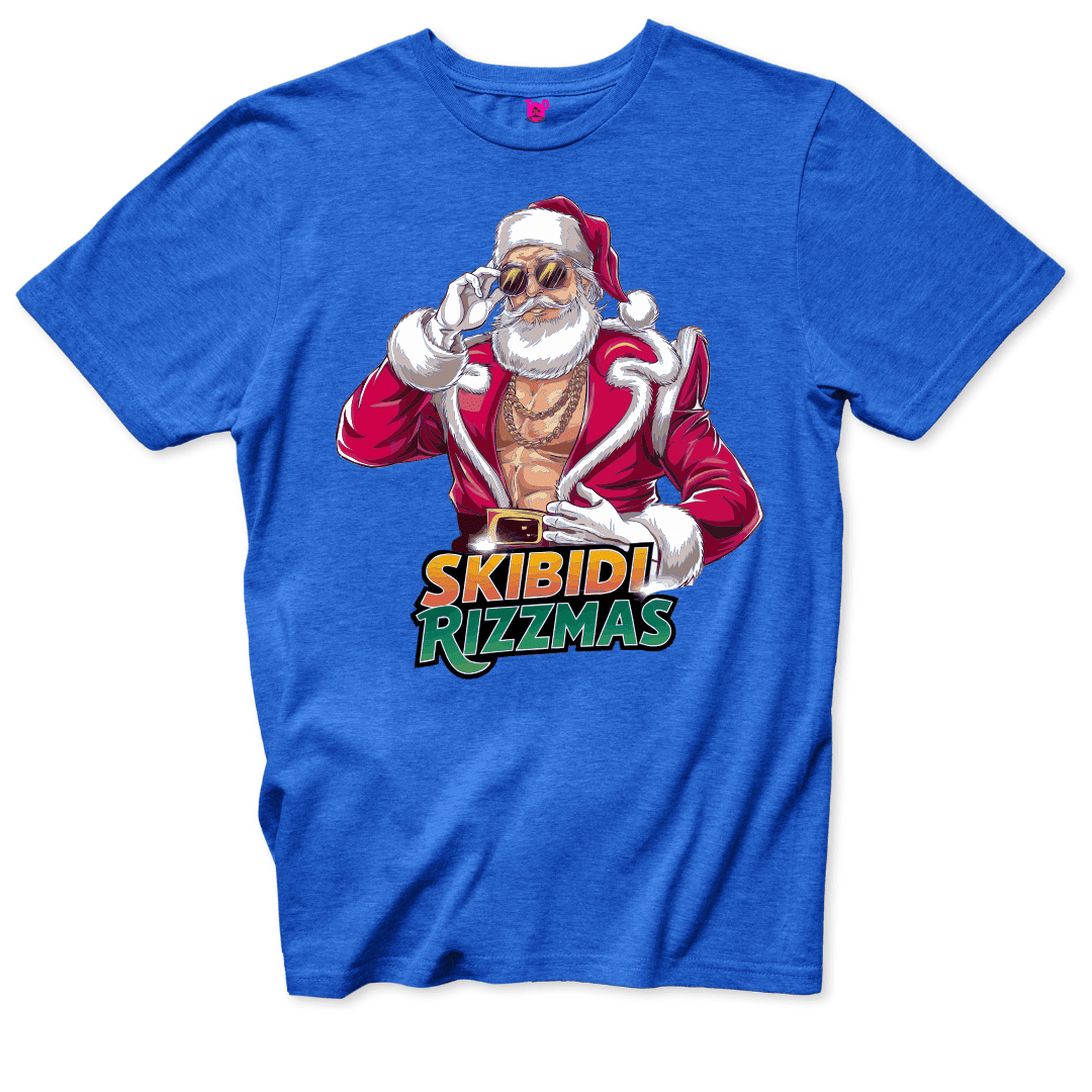 Skibidi Rizzmas T-Shirt - Throwback Paradise