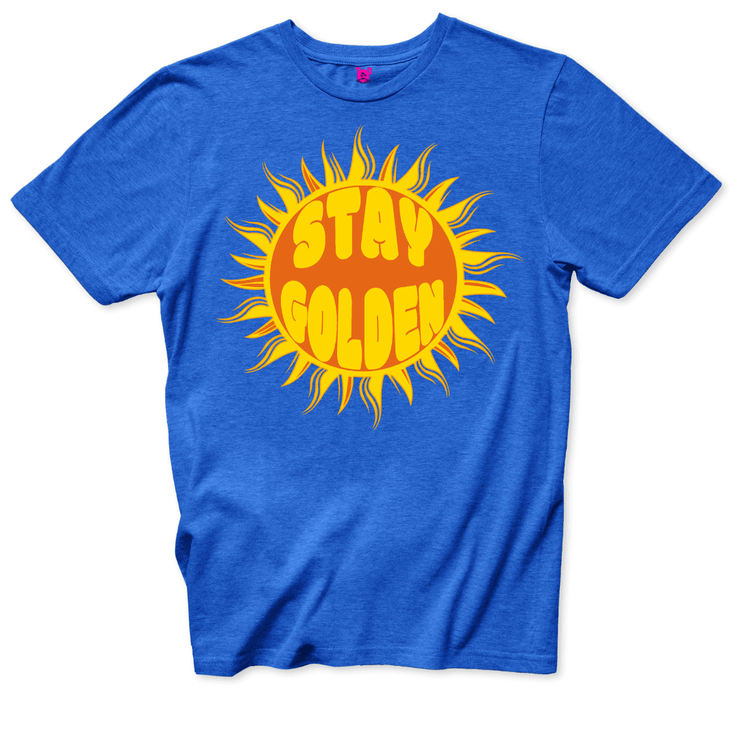 Stay Golden T-Shirt - Throwback Paradise