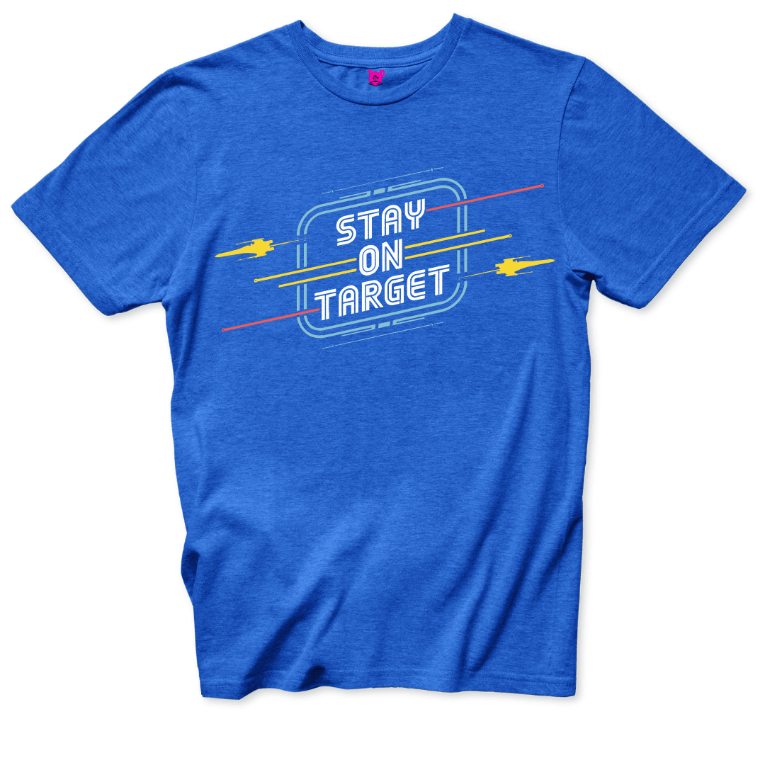 Stay on Target T-Shirt - Throwback Paradise