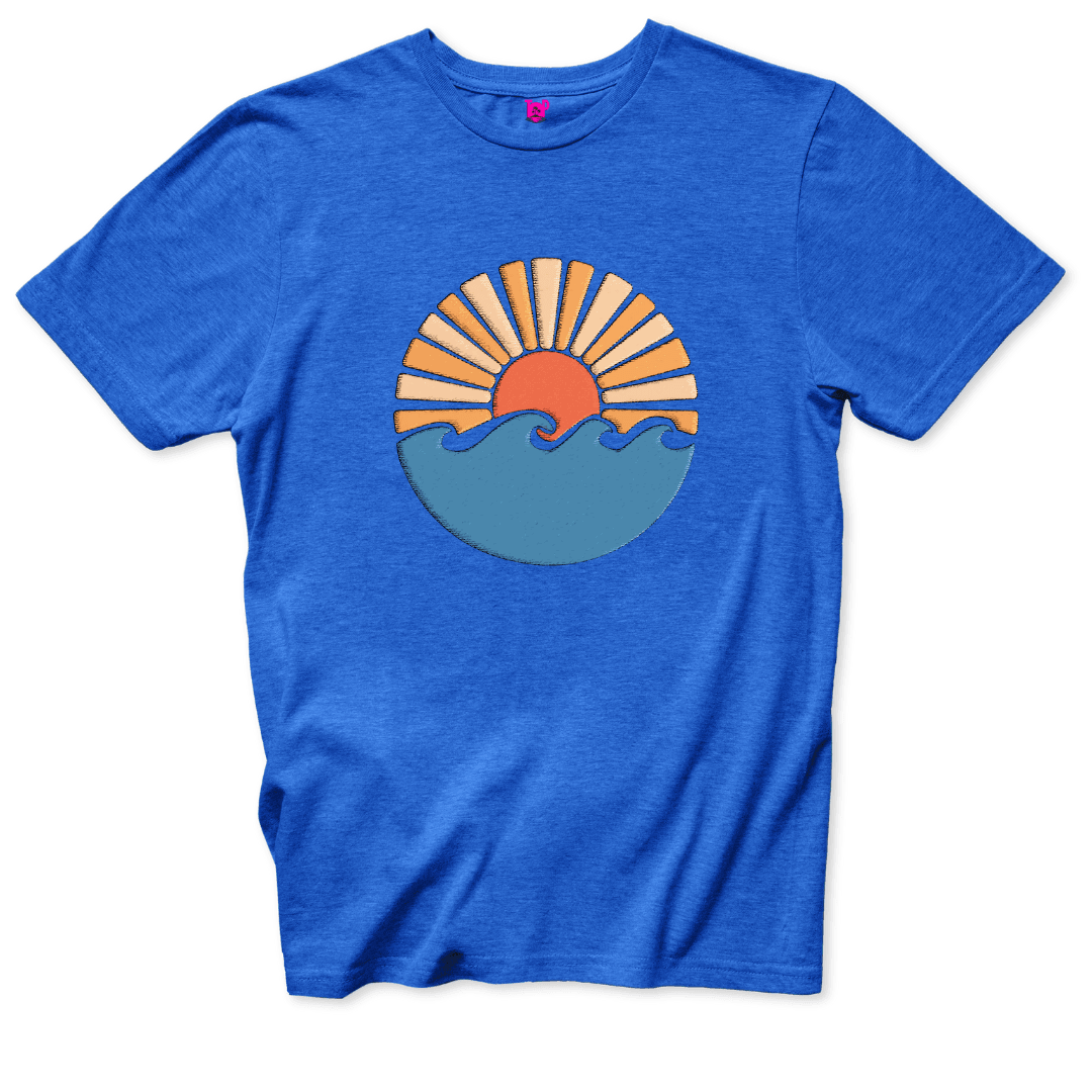 Sun and Sea T-Shirt - Throwback Paradise