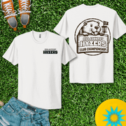 Printify T-Shirt Solid White / XS Hill Country Hyzers Disc Golf Championship - Shirt