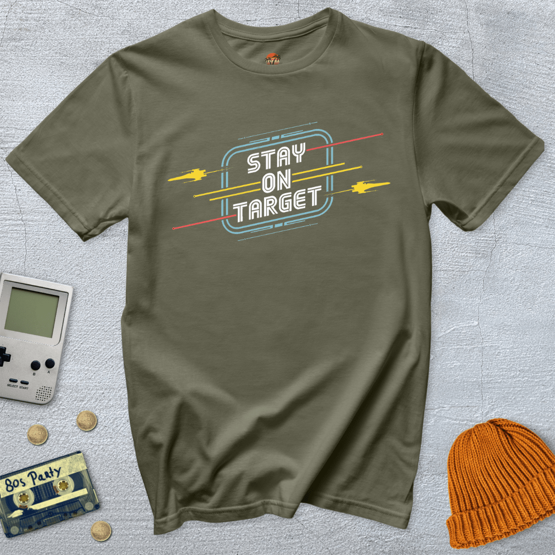 Printify T-Shirt Stay on Target - Shirt