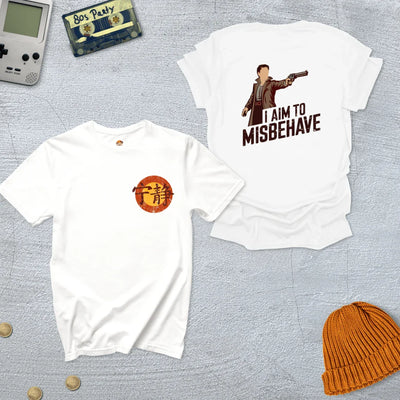 Aim to Misbehave - Shirt - Throwback Paradise