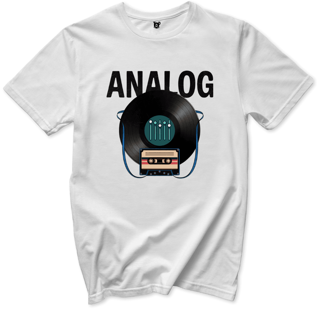 Analog T-Shirt - Throwback Paradise
