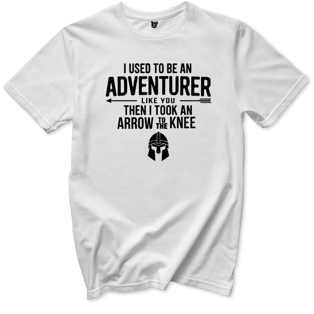 Arrow to the Knee T-Shirt - Throwback Paradise