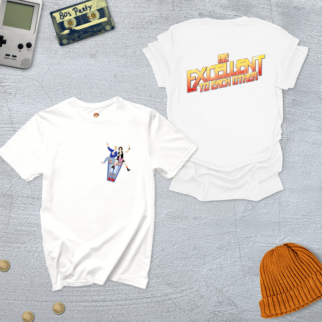 Printify T-Shirt White / S Be Excellent - Shirt