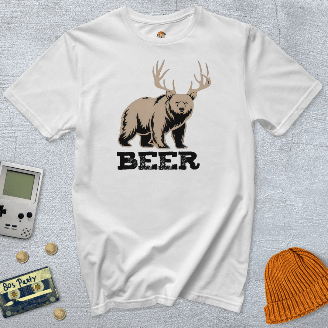 Printify T-Shirt White / S Beer - Shirt