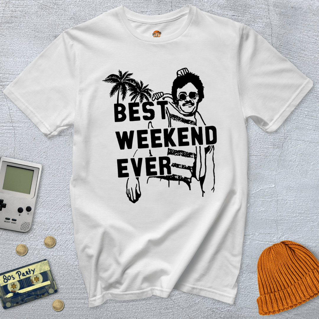 Printify T-Shirt White / S Best Weekend Ever - Shirt