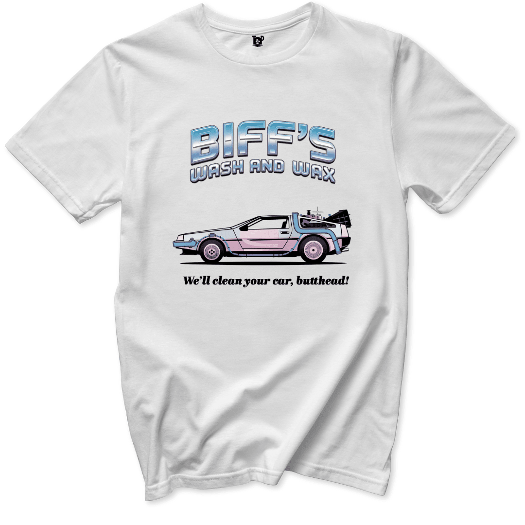 Biffs Wash and Wax T-Shirt - Throwback Paradise