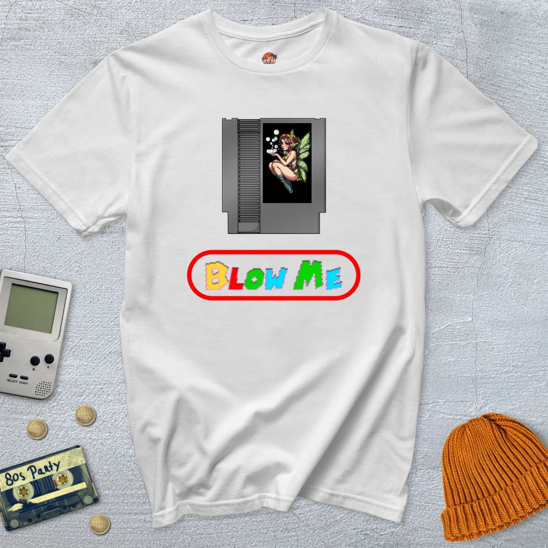 Printify T-Shirt White / S Blow Me - Shirt