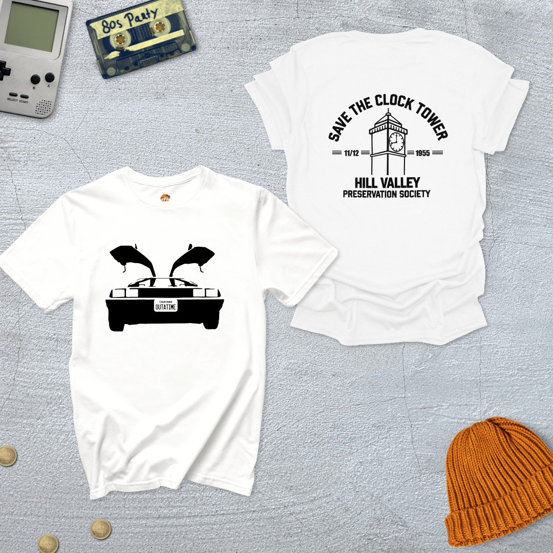 Printify T-Shirt White / S BTTF - Shirt