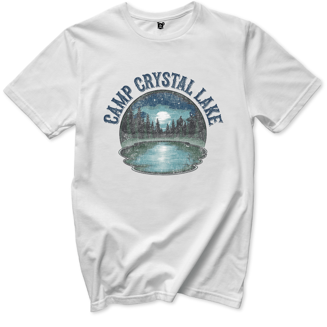 Camp Crystal Lake T-Shirt - Throwback Paradise
