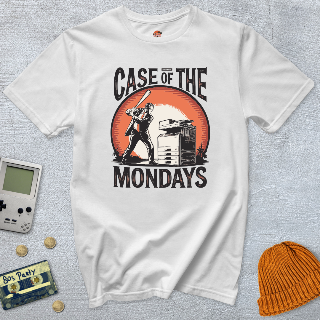 Printify T-Shirt White / S Case of the Mondays - Shirt