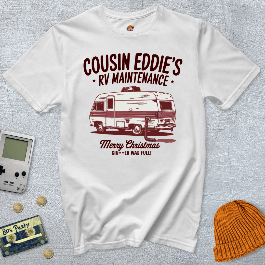 Printify T-Shirt White / S Cousin Eddie - Shirt