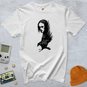 Printify T-Shirt White / S Crow - Shirt